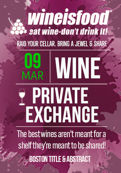 PRIVATE CELLAR WINE IS FOOD EXCHANGE